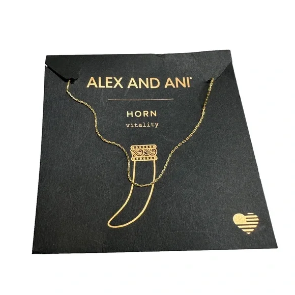 Alex and Ani Jewelry Alex And Ani Horn Vitality Necklace